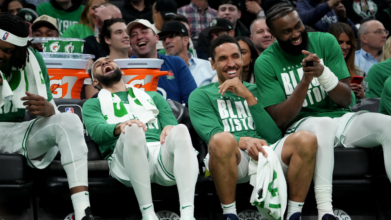 Celtics bench