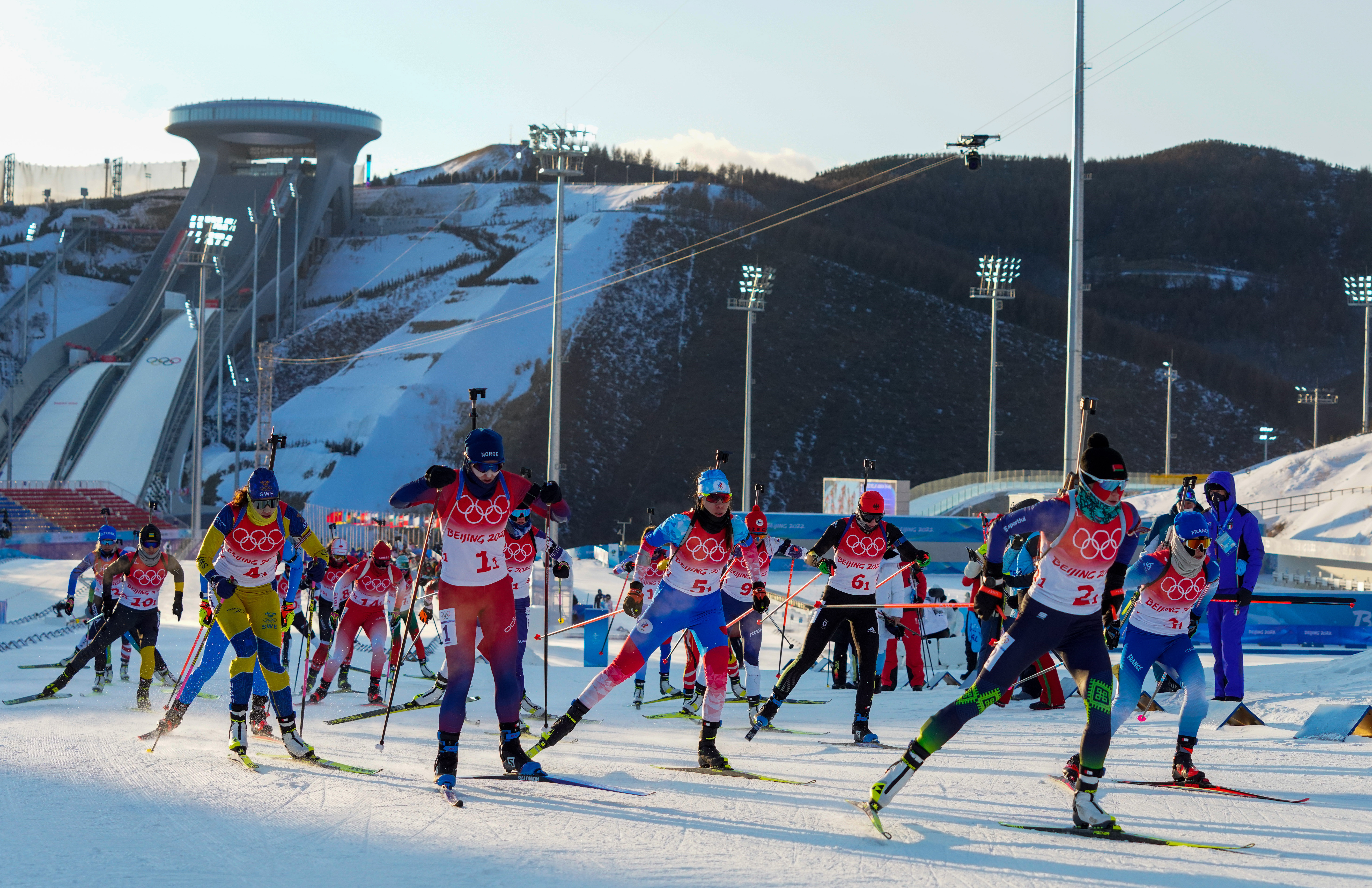 Biathlon – Winter Olympics Day 1