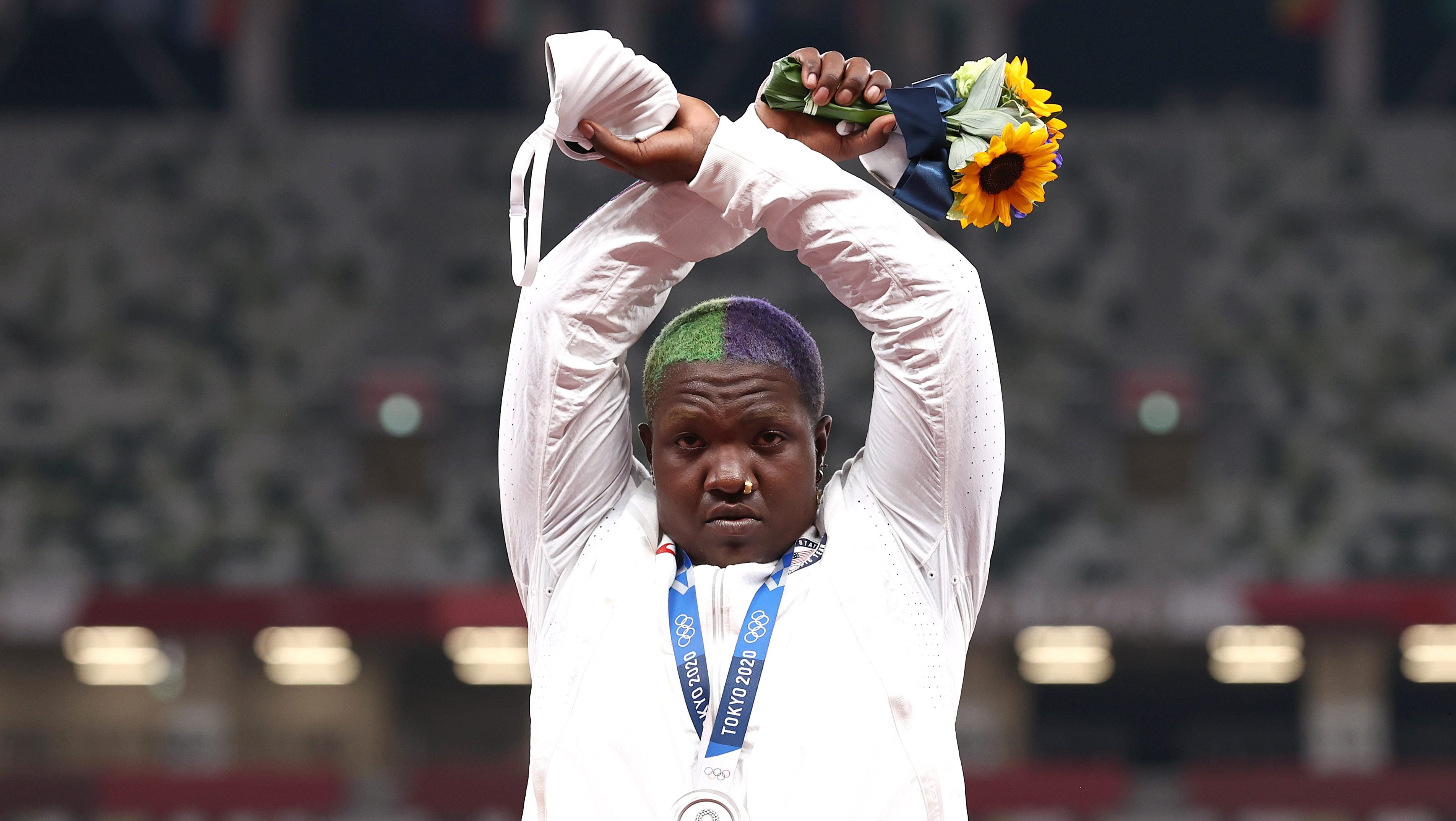 Raven Saunders Athletics – Olympics: Day 9