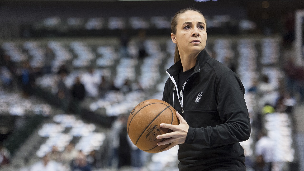 Becky Hammon is in her seventh season as a San Antonio Spurs assistant coach, and is the only woman to serve as a head coach in an NBA regular-season game