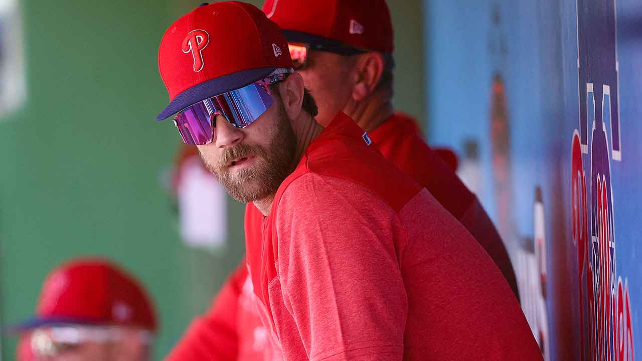 Dave Dombrowski says the Phillies won’t put Bryce Harper on Illinois for 60 days