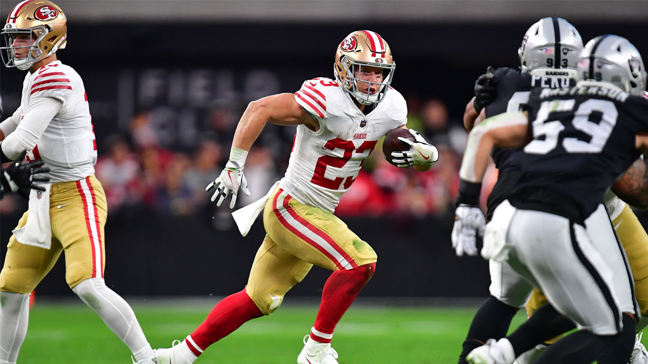 49ers Notes: Christian McCaffrey fuels overtime win vs. Raiders