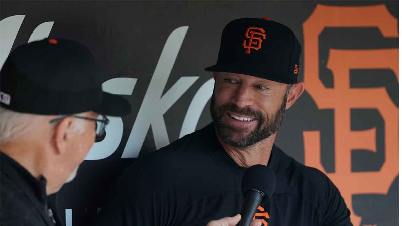 Giants give Gabe Kapler a 'steak cake' for his 46th birthday - NBC Sports Chicago
