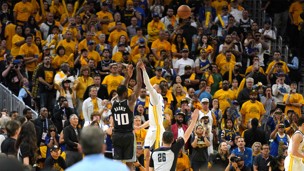 Steve Kerr and Klay Thompson recall the sentiment on Harrison Barnes’ final shot in Game 4