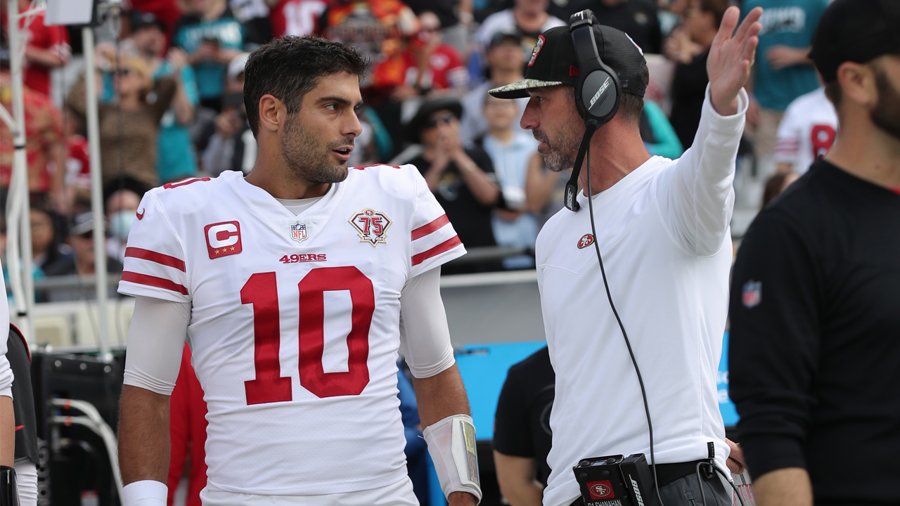 What Kyle Shanahan's end-of-half strategy says about 49ers' Jimmy Garoppolo - NBC Sports Bay Area