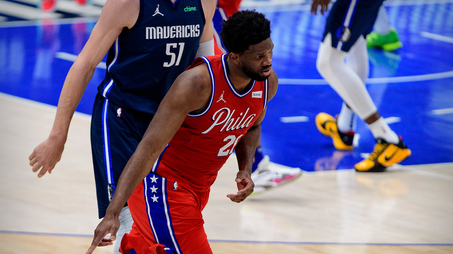 Sixers Observations Joel Embiid Scores 36 Points In Win Over Mavericks Rsn