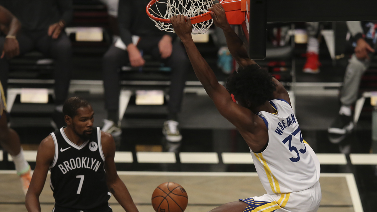 James Wiseman talks to Kevin Durant “every day” about the Warriors system