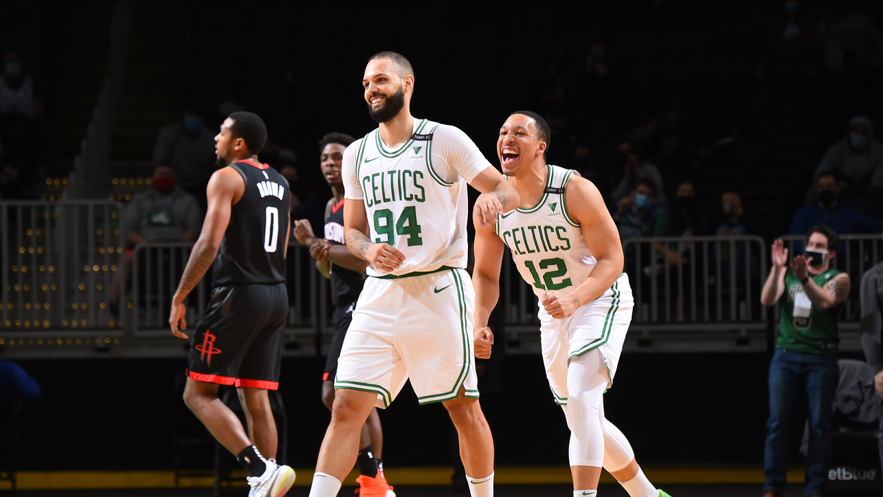 Evan Fournier is the second Celtics player in 25 seasons to achieve this feat