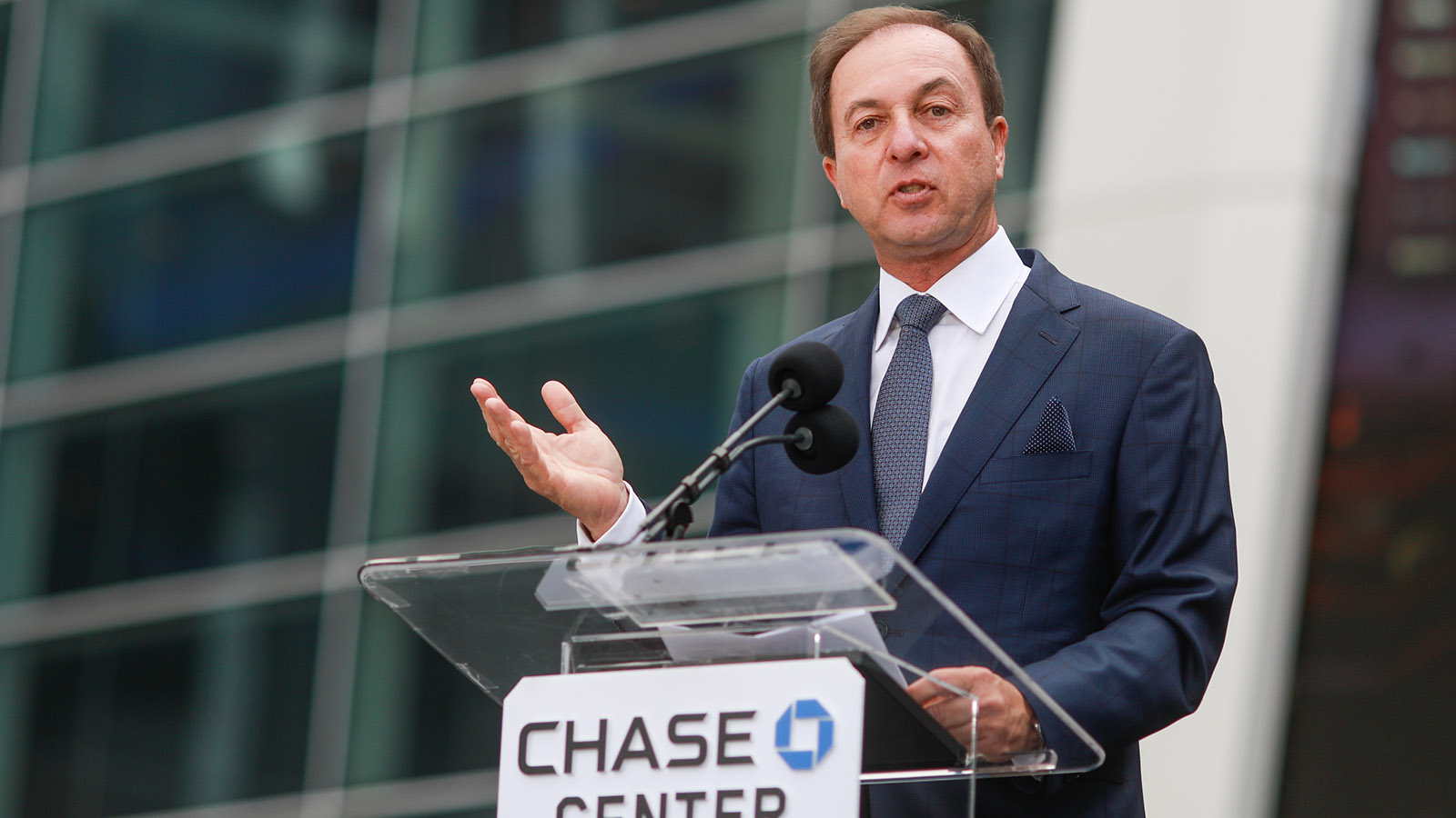 Warriors owner Joe Lacob has given a warning to the NBA with his loyalty on his back