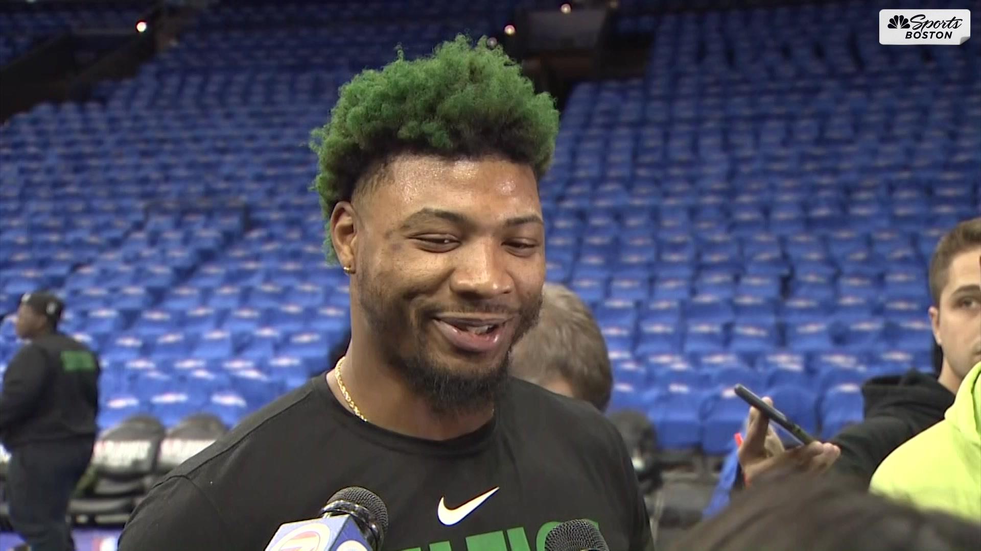 Marcus Smart talks what it means to win NBA Hustle Award - NBC Sports ...