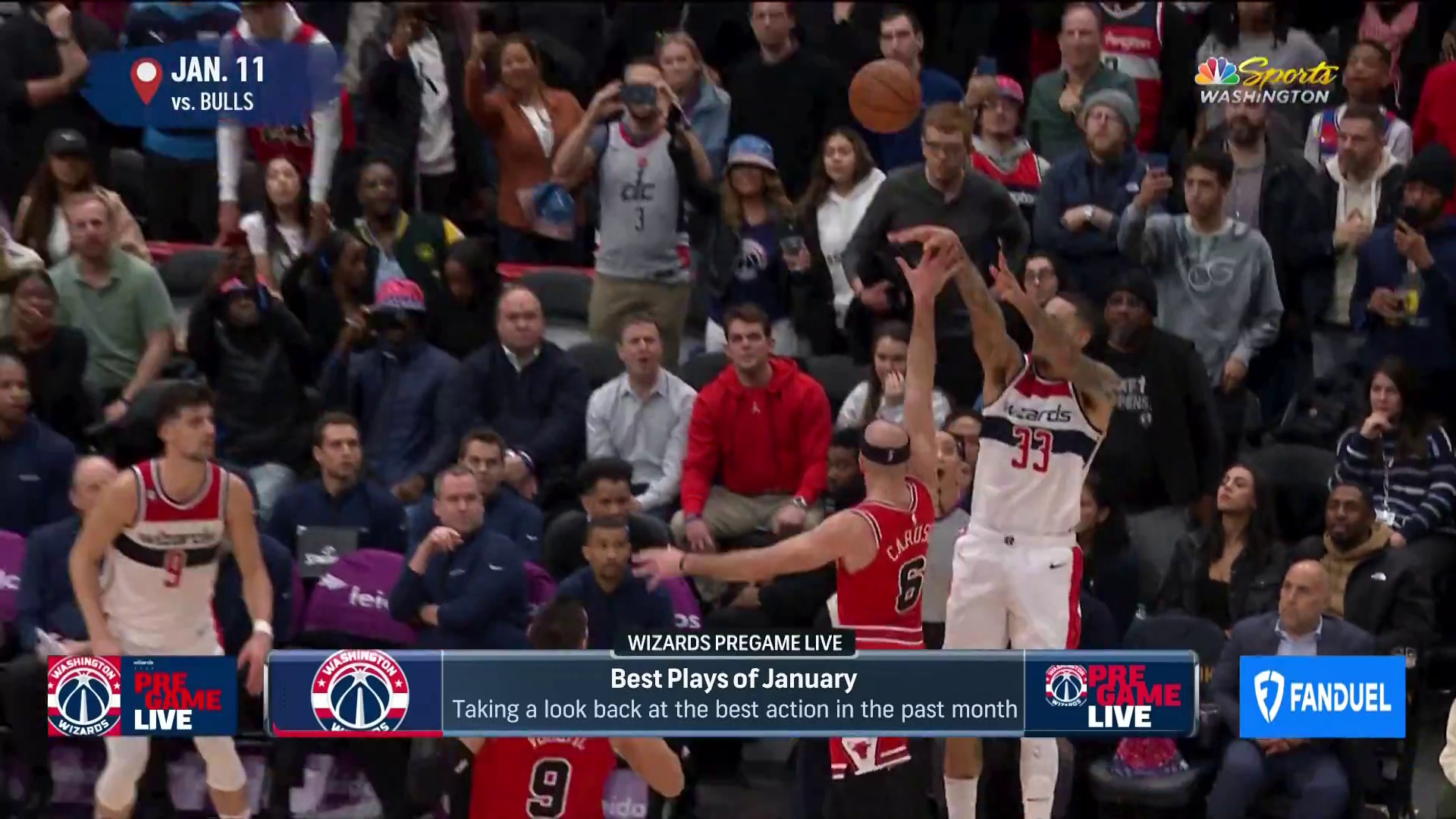 Wizards top plays from January 2023